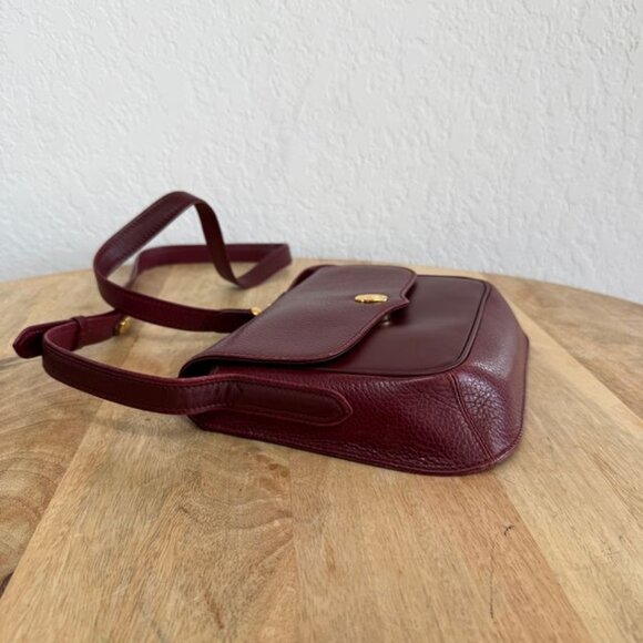 Cartier Burgendy Leather Cross Body Bag - Picture 6 of 14